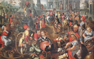 Market with Ecce Homo by Joachim Beuckelaer